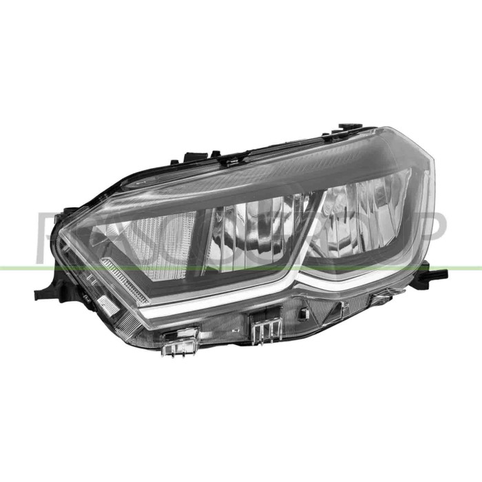 LIBRETTO_RICHIESTA_TARGA.JPG Proiettore Sinistro Elettrico Con Motore Led Versione Valeo Compatibile Per VOLKSWAGEN POLO Dal 05/