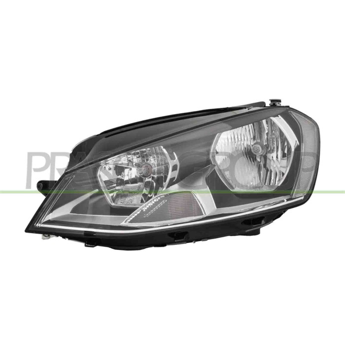LIBRETTO_RICHIESTA_TARGA.JPG Proiettore Sinistro H7+H15 Elettrico Con Motore Nero Compatibile Per VOLKSWAGEN GOLF 7 Dal 10/2012 