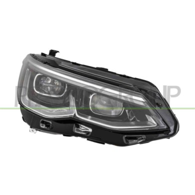 LIBRETTO_RICHIESTA_TARGA.JPG Proiettore Destro Elettrico Con Motore Cromato Matrix Led Versione Valeo VOLKSWAGEN GOLF VIII VARIA