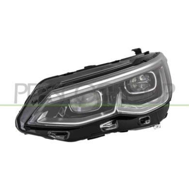 LIBRETTO_RICHIESTA_TARGA.JPG Proiettore Sinistro Elettrico Con Motore Cromato Matrix Led Versione Valeo VOLKSWAGEN GOLF VIII VAR