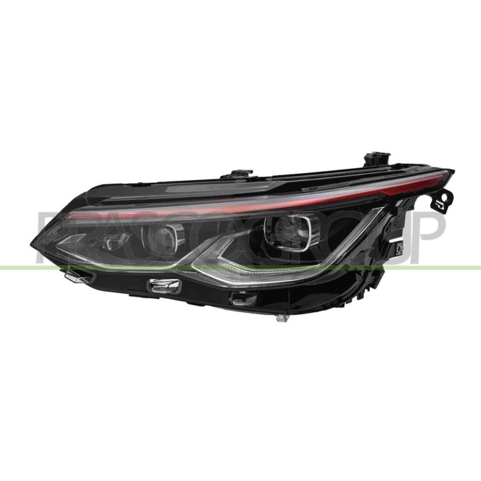 NEUTRO.jpg Proiettore Sinistro Elettrico Con Motore Rosso Matrix Led Versione Valeo VOLKSWAGEN GOLF VIII VARIANT GTI/GTD Dal 02/