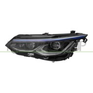 Proiettore Sinistro Elettrico Con Motore Blu Matrix Led Versione Valeo VOLKSWAGEN GOLF VIII VARIANT R-LINE Dal 02/2020 in poi