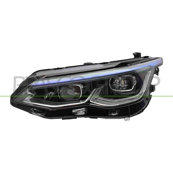 LIBRETTO_RICHIESTA_TARGA.JPG Proiettore Sinistro Elettrico Con Motore Blu Matrix Led Versione Valeo VOLKSWAGEN GOLF VIII VARIANT
