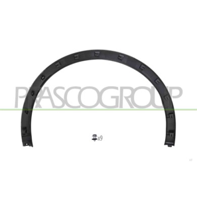 LIBRETTO_RICHIESTA_TARGA.JPG Parafanghino Posteriore Sinistro Nero Goffrato Compatibile Per VOLKSWAGEN ID.4 Dal 11/2020 in poi C