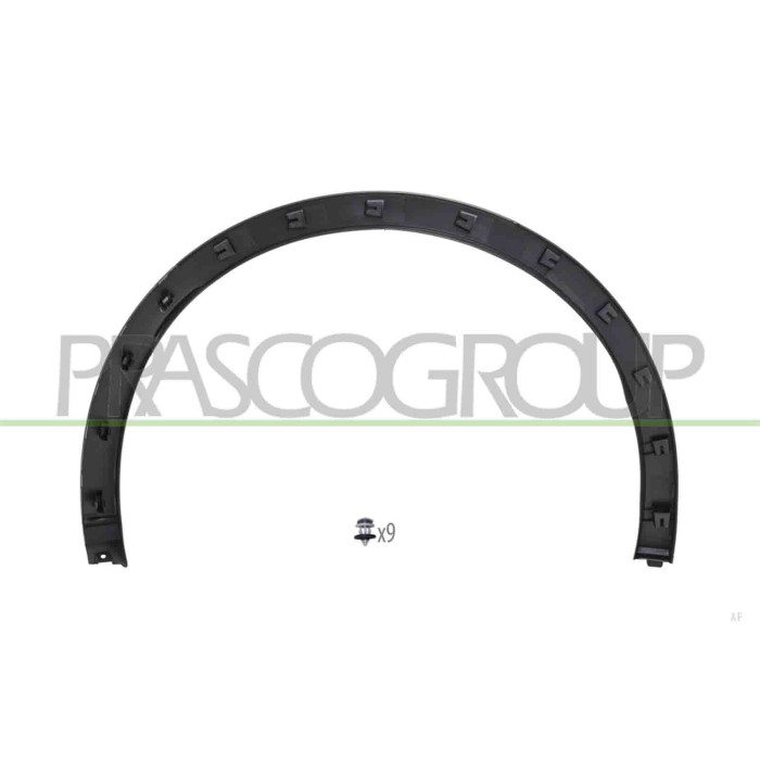 LIBRETTO_RICHIESTA_TARGA.JPG Parafanghino Posteriore Sinistro Nero Goffrato Compatibile Per VOLKSWAGEN ID.4 Dal 11/2020 in poi C