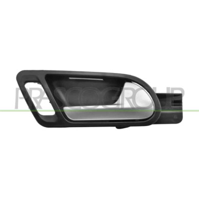 DX_SCRITTA_LOGO.jpg Maniglia Anteriore Destra Interna Con Leva Cromata Con Mostrina Nera VOLKSWAGEN TIGUAN Dal 09/2007 Al 04/201