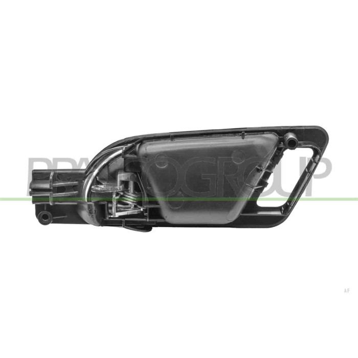 LIBRETTO_RICHIESTA_TARGA.JPG Maniglia Anteriore Destra Interna Con Leva Cromata Con Mostrina Nera VOLKSWAGEN TIGUAN Dal 09/2007 