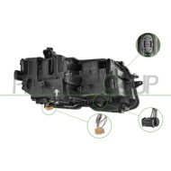 LIBRETTO_RICHIESTA_TARGA.JPG Proiettore Sinistro Elettrico Con Motore Led Compatibile Per VOLKSWAGEN TIGUAN Dal 01/2016 Al 09/20