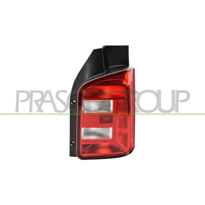 LIBRETTO_RICHIESTA_TARGA.JPG Fanale Posteriore Destro Senza Porta Lampada Mod. 2 Porte A Battente VOLKSWAGEN T6 Dal 04/2015 Al 0