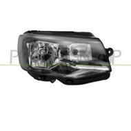 DX_SCRITTA_LOGO.jpg Proiettore Destro H4 Elettrico Con Motore Nero Compatibile Per VOLKSWAGEN T6 Dal 04/2015 Al 01/2019 Codice O