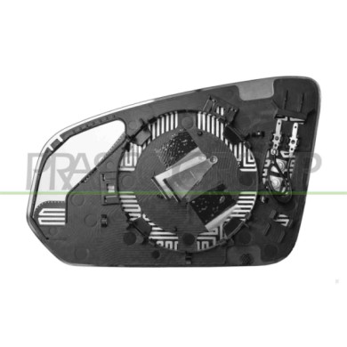 LIBRETTO_RICHIESTA_TARGA.JPG Piastra Specchio Destra Termica Convessa Compatibile Per VOLVO S60 V60 Dal 04/2019 in poi Codice Or