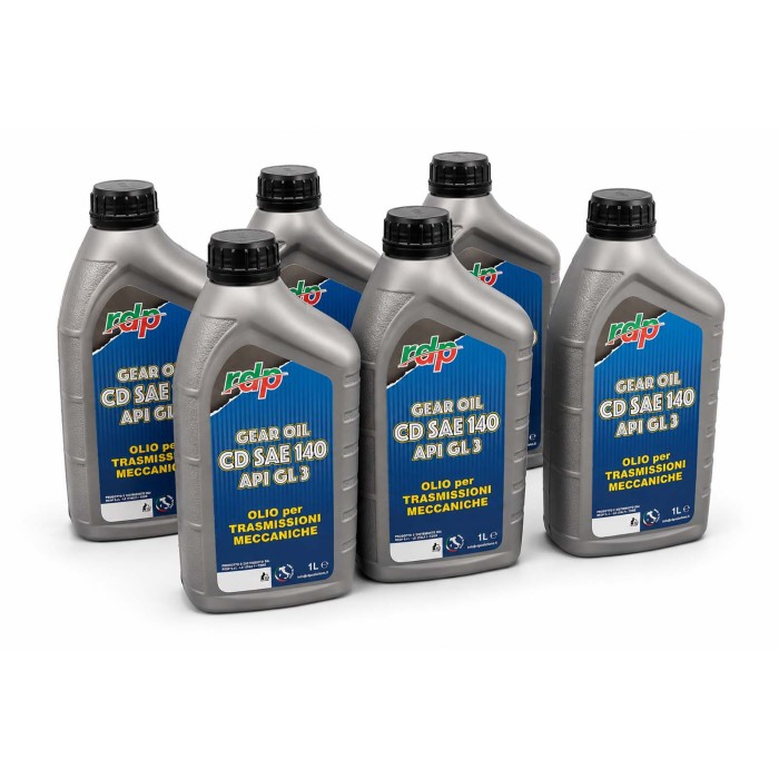6025_X1_1.jpg Olio Per Trasmissioni Meccaniche Rdp Cd Sae 140 Api Gl 3 Cambio Manuale - 6 PEZZI