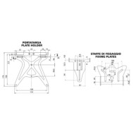 90146-S-01.JPG Aero X Portatarga Completamente Regolabile Portatarga Per Moto Portatarga