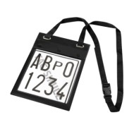 19907-S-02.JPG Porta Targa Prova A Doppia Tasca Portatarga Targhe E Contrassegni