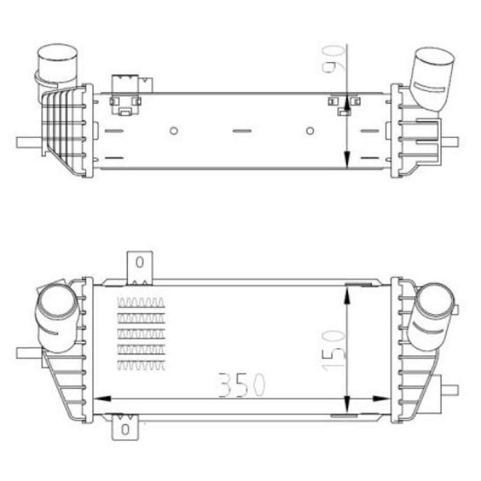 NEUTRO.jpg Intercooler 309070 NRF per HYUNDAI KIA