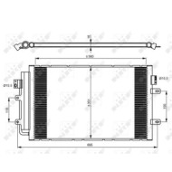 NEUTRO.jpg Condensatore, Climatizzatore 350083 NRF per IVECO