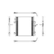 Condensatore, Climatizzatore 350188 NRF per JEEP DODGE