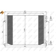 35482_3.JPG Condensatore, Climatizzatore 35482 NRF per RENAULT OPEL NISSAN