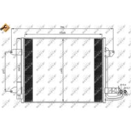 35521_3.JPG Condensatore, Climatizzatore 35521 NRF per VW