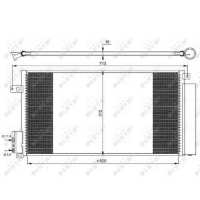 35750_3.JPG Condensatore, Climatizzatore 35750 NRF per OPEL FIAT ALFA ROMEO LANCIA