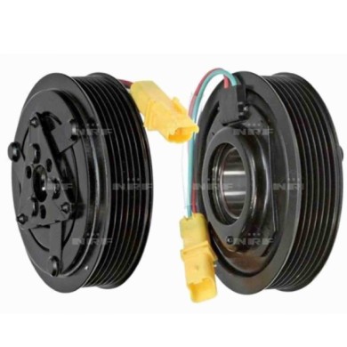 NEUTRO.jpg Innesto elettromagnetico, Compressore clima 380157 NRF per RENAULT PEUGEOT DS