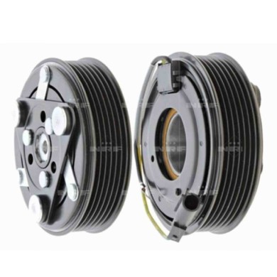 NEUTRO.jpg Innesto elettromagnetico, Compressore clima 380162 NRF per LAND ROVER JAGUAR