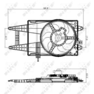 LIBRETTO_RICHIESTA_TARGA.JPG Ventola, Raffreddamento motore 47243 NRF per FIAT LANCIA
