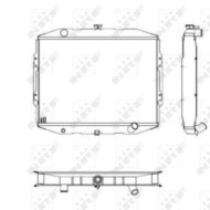 NEUTRO.jpg Radiatore, Raffreddamento motore 504125 NRF per HYUNDAI