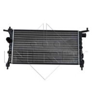 Radiatore, Raffreddamento motore 50551 NRF per OPEL