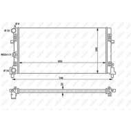 53024A_3.JPG Radiatore, Raffreddamento motore 53024A NRF per AUDI VW SEAT SKODA