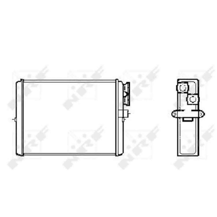 53559_3.JPG Scambiatore calore, Riscaldamento abitacolo 53559 NRF per VOLVO