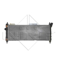 Radiatore, Raffreddamento motore 53631 NRF per OPEL