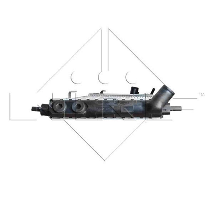 53631_3.JPG Radiatore, Raffreddamento motore 53631 NRF per OPEL