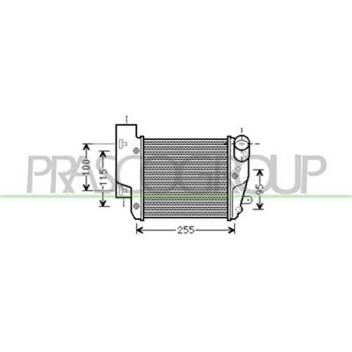 AD034N002_1.JPG Intercooler Per Audi A6 Dal 2004 Al 2008