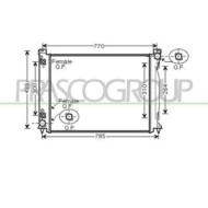 AD034R003_1.JPG Radiatore Per Audi A6 Dal 2004 Al 2008