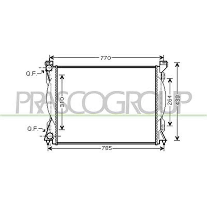 AD034R004_1.JPG Radiatore Per Audi A6 Dal 2004 Al 2008 AD034R004_1.JPG Radiatore Per Audi A6 Dal 2004 Al 2008