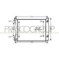 AD034R005_1.JPG Radiatore Per Audi A6 Dal 2004 Al 2008