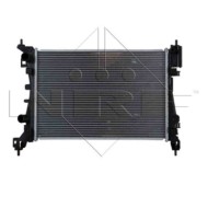 Radiatore, Raffreddamento motore 55341 NRF per OPEL