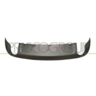 Spoiler Paraurti Posteriore Nero/goffrato Per Audi A6 Dal 2008 Al 2011