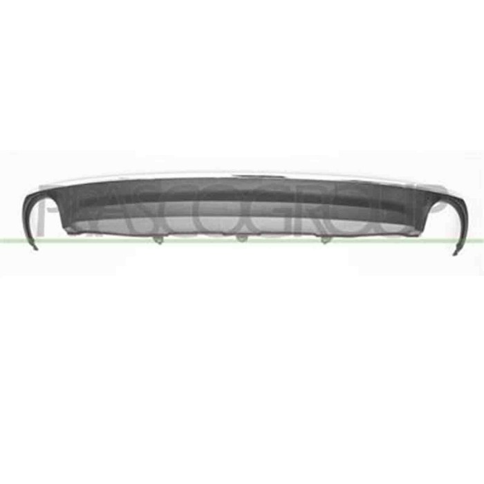 GUIDA_ALLA_SCELTA.JPG Spoiler Paraurti Posteriore Nero/goffrato Per Audi A6 (4g2) Dal 2011 Al 2014
