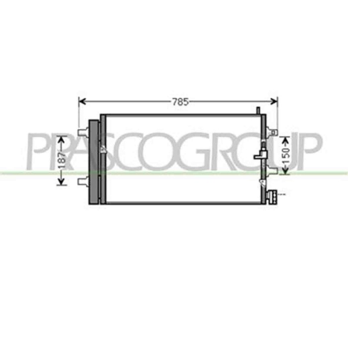 AD038C002_1.JPG Condensatore Per Audi A6 (4g2) Dal 2011 Al 2014