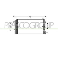 Condensatore Per Audi A6 (4g2) Dal 2011 Al 2014