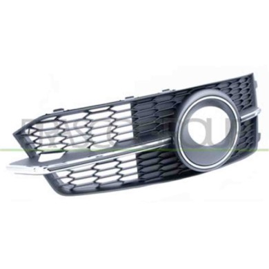 AD0402135_1.JPG Griglia Destra Paraurti Nera Per Audi A6 (4gc) Dal 2014 Al 2016