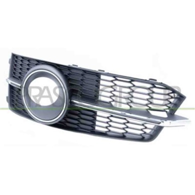 AD0402136_1.JPG Griglia Sinistra Paraurti Nera Per Audi A6 (4gc) Dal 2014 Al 2016