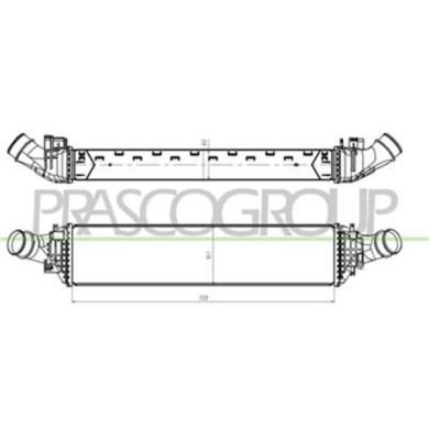 AD040N001_2.JPG Intercooler Per Audi A6 (4gc) Dal 2014 Al 2016
