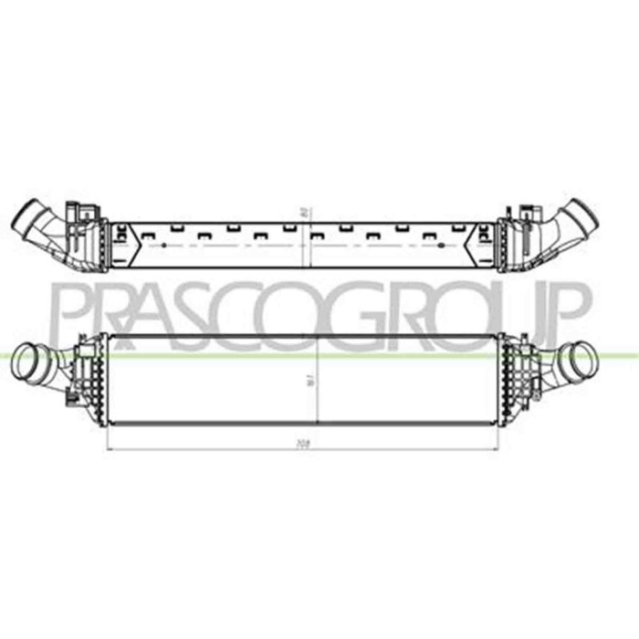AD040N001_2.JPG Intercooler Per Audi A6 (4gc) Dal 2014 Al 2016