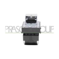 AD040WS03_3.JPG Interruttore Alzacristallo Nero/bordo Cromato Per Audi A6 (4g2) Dal 2011 Al 2014