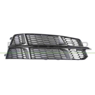 AD0422113_2.JPG Griglia Destra Paraurti Nera Per Audi A6 (4gc) Dal 2016 Al 2019