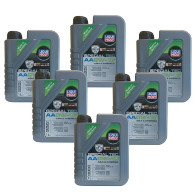 21326_1-LITRO.jpg LIQUI MOLY 21326 OLIO MOTORE 0W16 PER AUTO ASIA O AMERICA E IBRIDE. CONFEZIONE 1 LITRO - 6 Pezzi