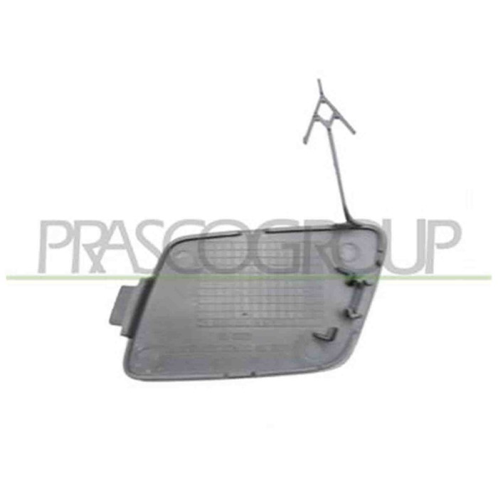 AD0451236_1.JPG Tappo Coprigancio Traino Anteriore Nero Liscio Da Primerizzare Per Audi A6 (c8) Dal 2019